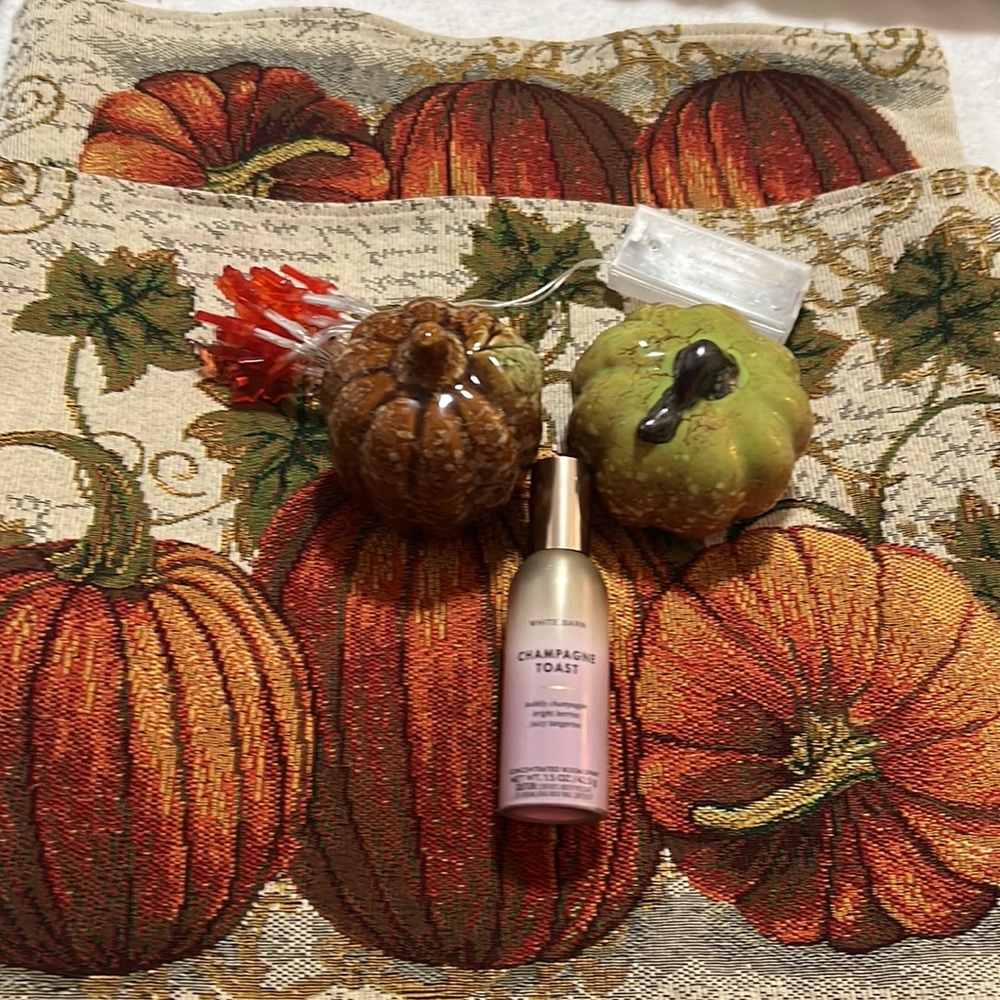 2 Fall Table/Mantle- SCAPE 64inch runners ++